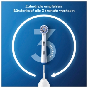 Oral-B Pro 3 3000 Elektrische Zahnbürste Weiß 