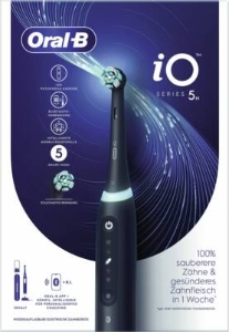 Oral-B iO Series 5 Elektrische Zahnbürste Matt Black 