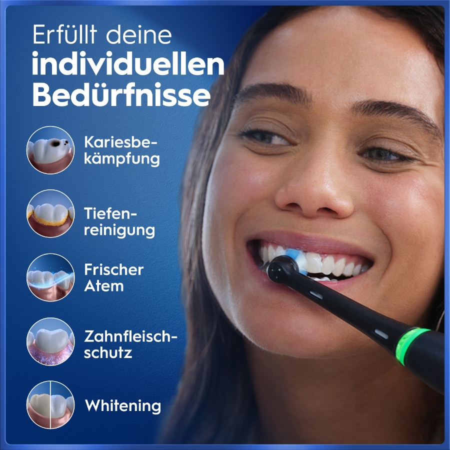 Oral-B iO Series 5 Elektrische Zahnbürste Matt Black 