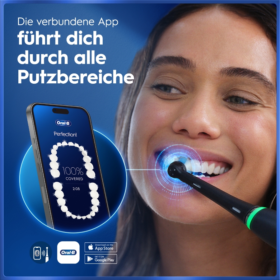 Oral-B iO Series 5 Elektrische Zahnbürste Matt Black 