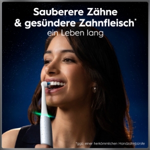 Oral-B iO Series 10 Elektrische Zahnbürste Stardust White 