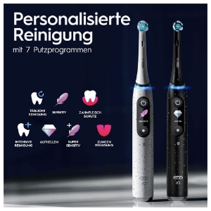 Oral-B iO Series 10 Elektrische Zahnbürste Stardust White 