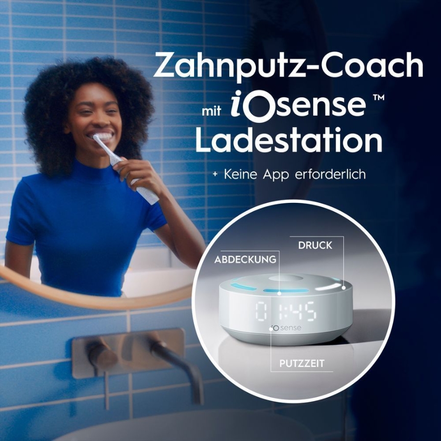 Oral-B iO Series 10 Elektrische Zahnbürste Stardust White 