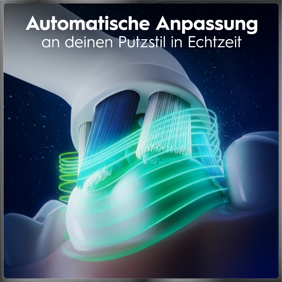 Oral-B iO Series 10 Elektrische Zahnbürste Stardust White 