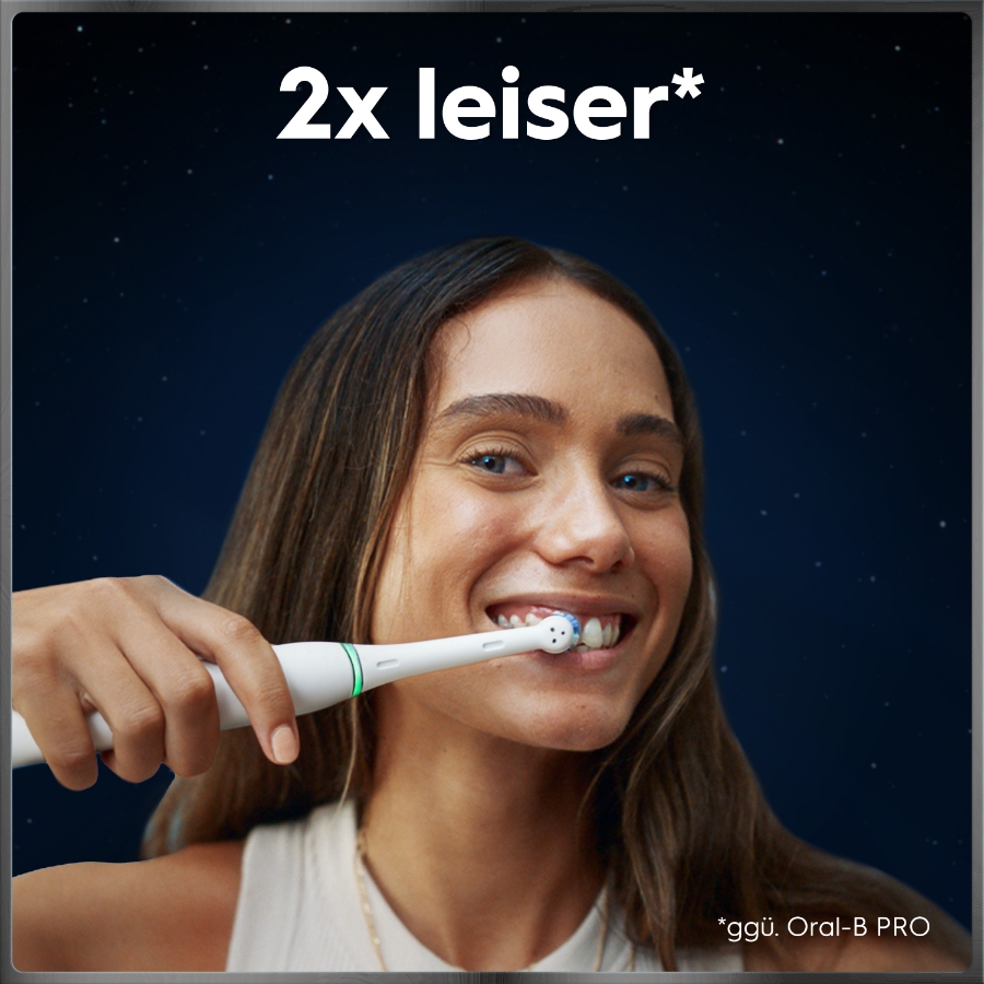 Oral-B iO Series 10 Elektrische Zahnbürste Stardust White 