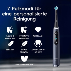 Oral-B iO Series 9 Elektrische Zahnbürste Black Onyx 