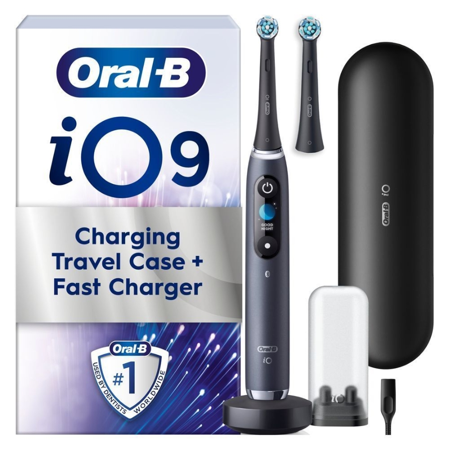 Oral-B iO Series 9 Elektrische Zahnbürste Black Onyx 