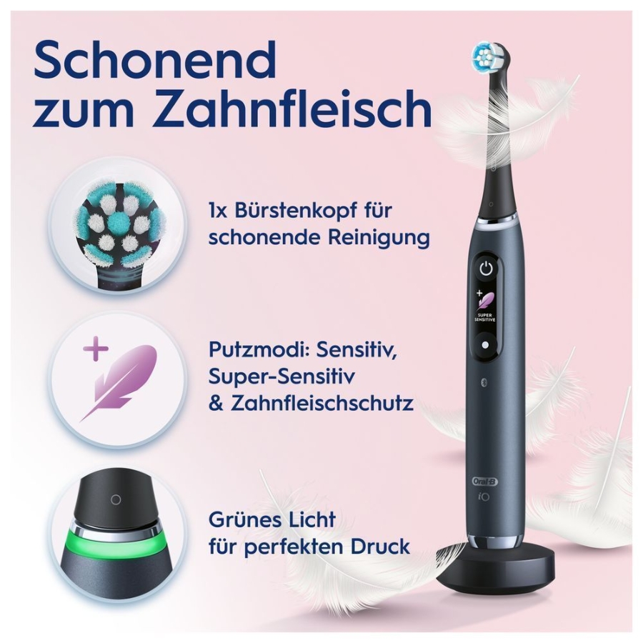 Oral-B iO Series 9 Elektrische Zahnbürste Black Onyx 