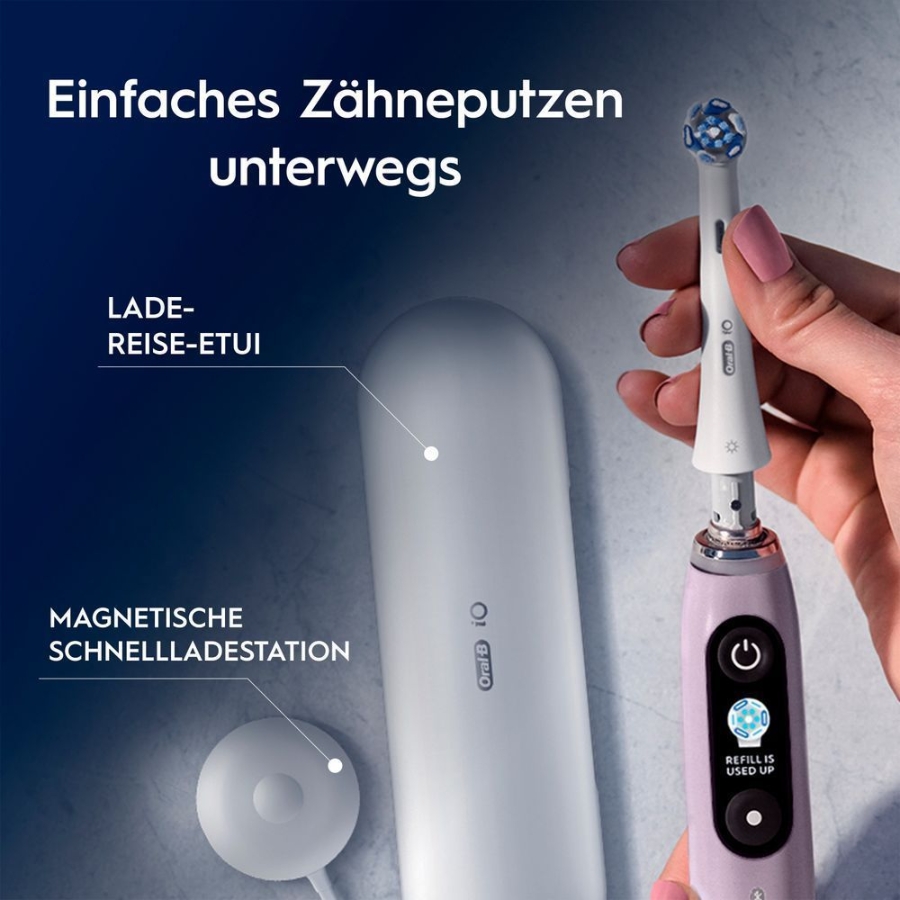 Oral-B iO Series 9 Elektrische Zahnbürste Rose Quartz 