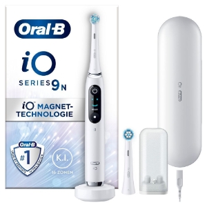 Oral-B iO Series 9 Elektrische Zahnbürste White Alabaster 