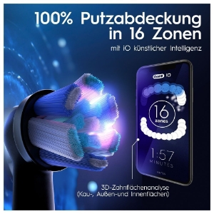 Oral-B iO Series 9 Elektrische Zahnbürste White Alabaster 