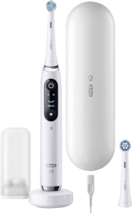 Oral-B iO Series 9 Elektrische Zahnbürste White Alabaster 