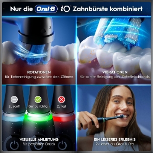 Oral-B iO Series 10 Elektrische Zahnbürste Cosmic Black 