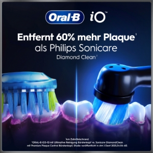 Oral-B iO Series 10 Elektrische Zahnbürste Cosmic Black 