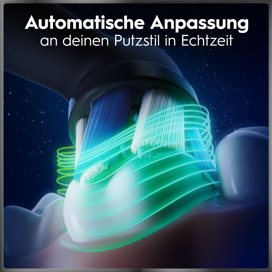 Oral-B iO Series 10 Elektrische Zahnbürste Cosmic Black 