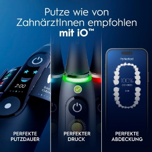 Oral-B iO Series 9 Luxe Edition Elektrische Zahnbürste Black Onyx 