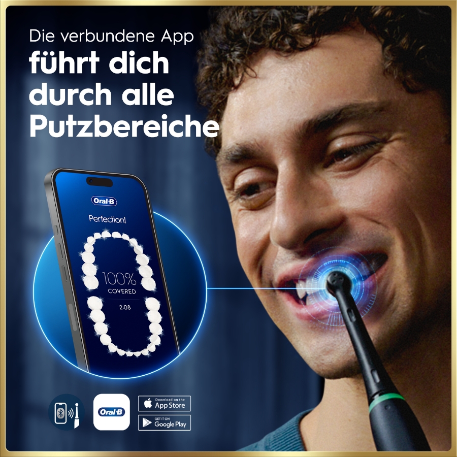 Oral-B iO Series 9 Luxe Edition Elektrische Zahnbürste Black Onyx 