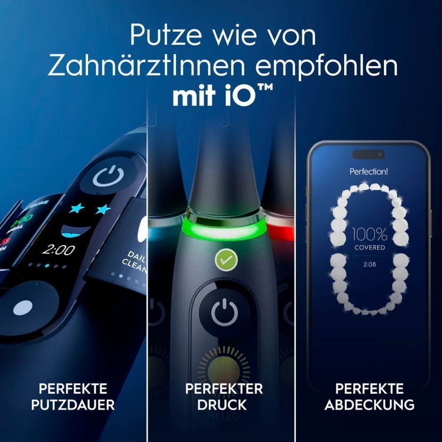 Oral-B iO Series 9 Luxe Edition Elektrische Zahnbürste Black Onyx 