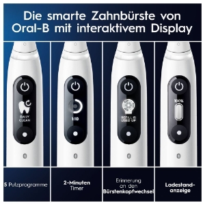 Oral-B iO Series 7 Elektrische Zahnbürste White Alabaster 