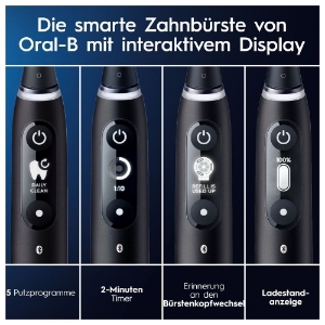 Oral-B iO Series 7 Elektrische Zahnbürste Black Onyx 