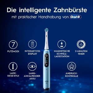 Oral-B iO Series 9 Luxe Edition Elektrische Zahnbürste Aqua Marine 