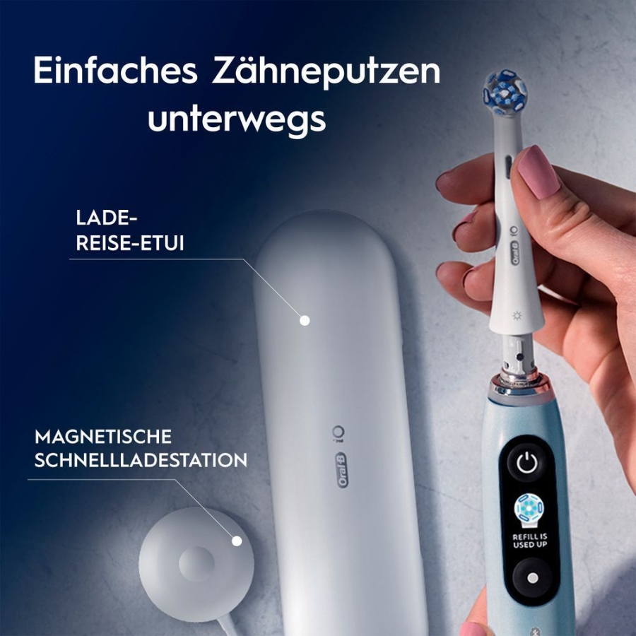 Oral-B iO Series 9 Luxe Edition Elektrische Zahnbürste Aqua Marine 