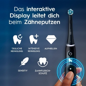 Oral-B iO Series 6 Elektrische Zahnbürste Black Lava  