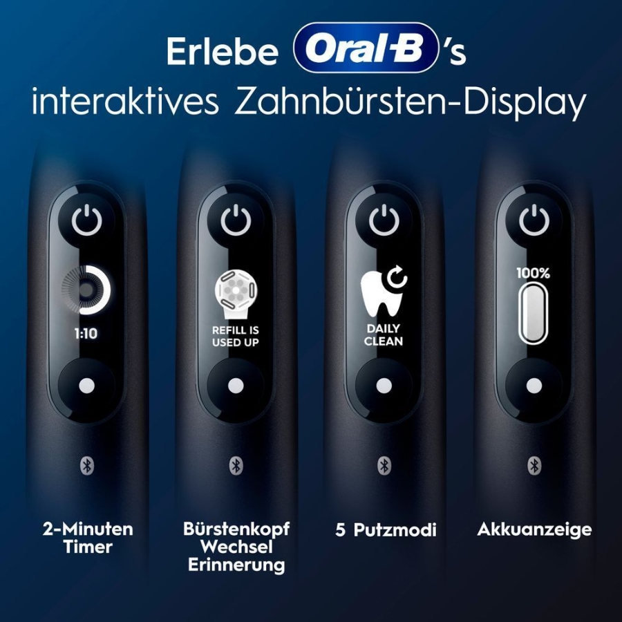 Oral-B iO Series 6 Elektrische Zahnbürste Black Lava  