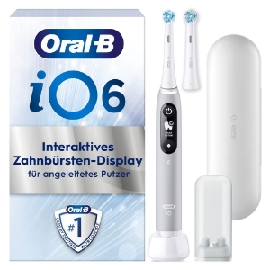 Oral-B iO Series 6 Elektrische Zahnbürste Grey Opal