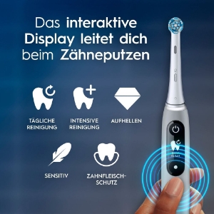 Oral-B iO Series 6 Elektrische Zahnbürste Grey Opal