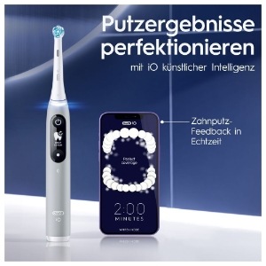 Oral-B iO Series 6 Elektrische Zahnbürste Grey Opal  