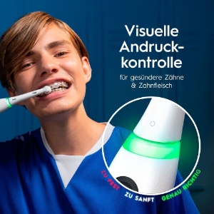 Oral-B iO Series 6 Elektrische Zahnbürste White Alabaster 