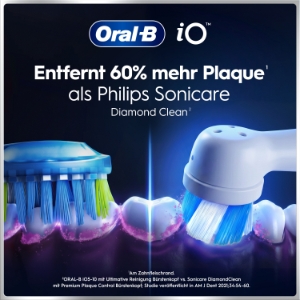 Oral-B iO Series 6 Elektrische Zahnbürste White Alabaster 