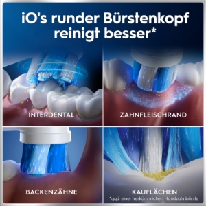Oral-B iO Series 6 Elektrische Zahnbürste White Alabaster 