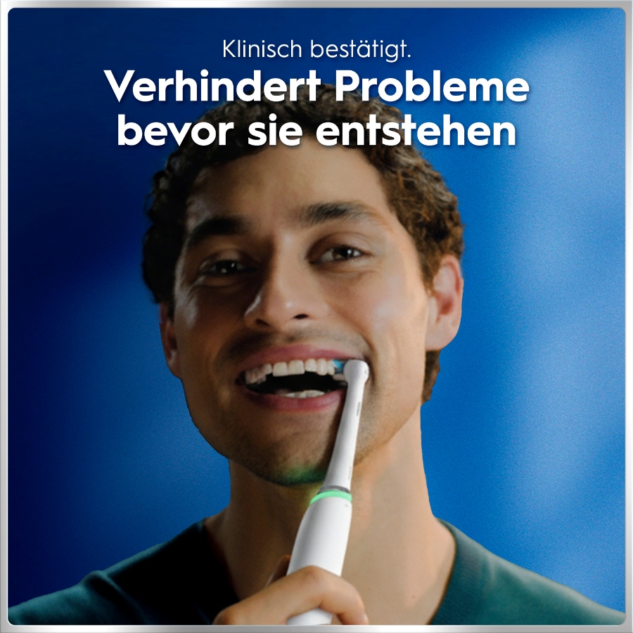 Oral-B iO Series 6 Elektrische Zahnbürste White Alabaster 