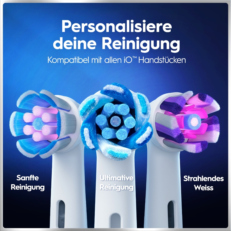 Oral-B iO Series 6 Elektrische Zahnbürste White Alabaster 