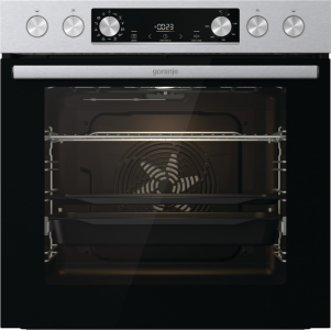 Gorenje Steel Set 4  BCS6737E06X +  ECD634BCSC  ExtraSteam Herdset