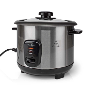 Nedis KARC110AL Reiskocher 1 l | 400 W | Antihaft-Beschichtung  Herausnehmbare Schüssel | Automatische Abschaltung