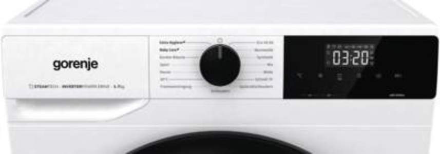 Gorenje WNHEI74SAPS/AT Waschmaschine 7kg,1400 U/min, EEK:A Stand, Weiß,SteamTech