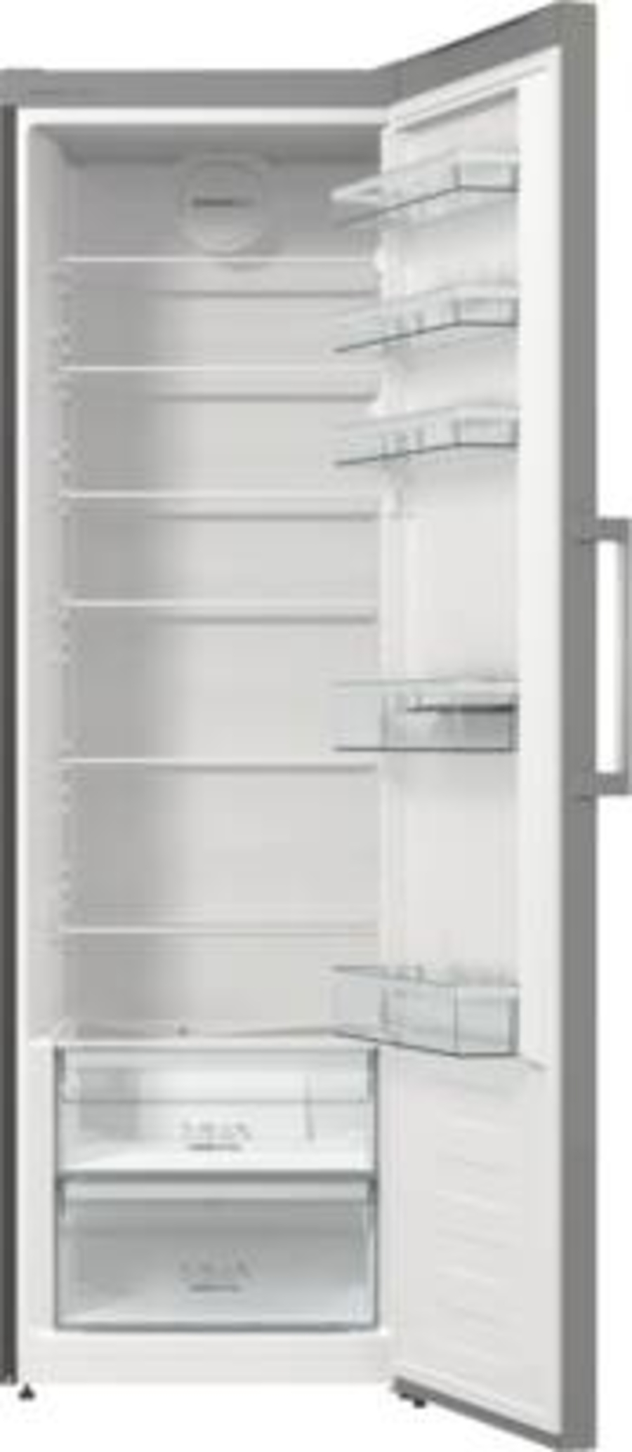Gorenje R619EES5 Kühlschrank Stand Silber  EEK:E Gerätemaß (B x H x T): 59.5x185x66.3 cm