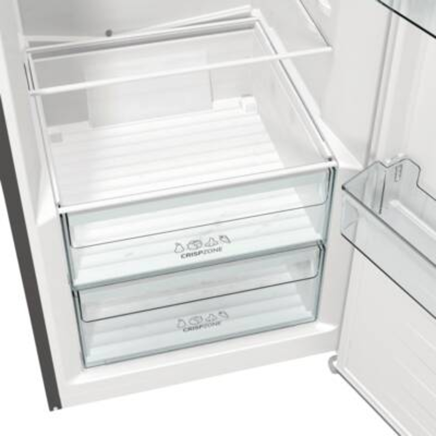 Gorenje R619EES5 Kühlschrank Stand Silber  EEK:E Gerätemaß (B x H x T): 59.5x185x66.3 cm