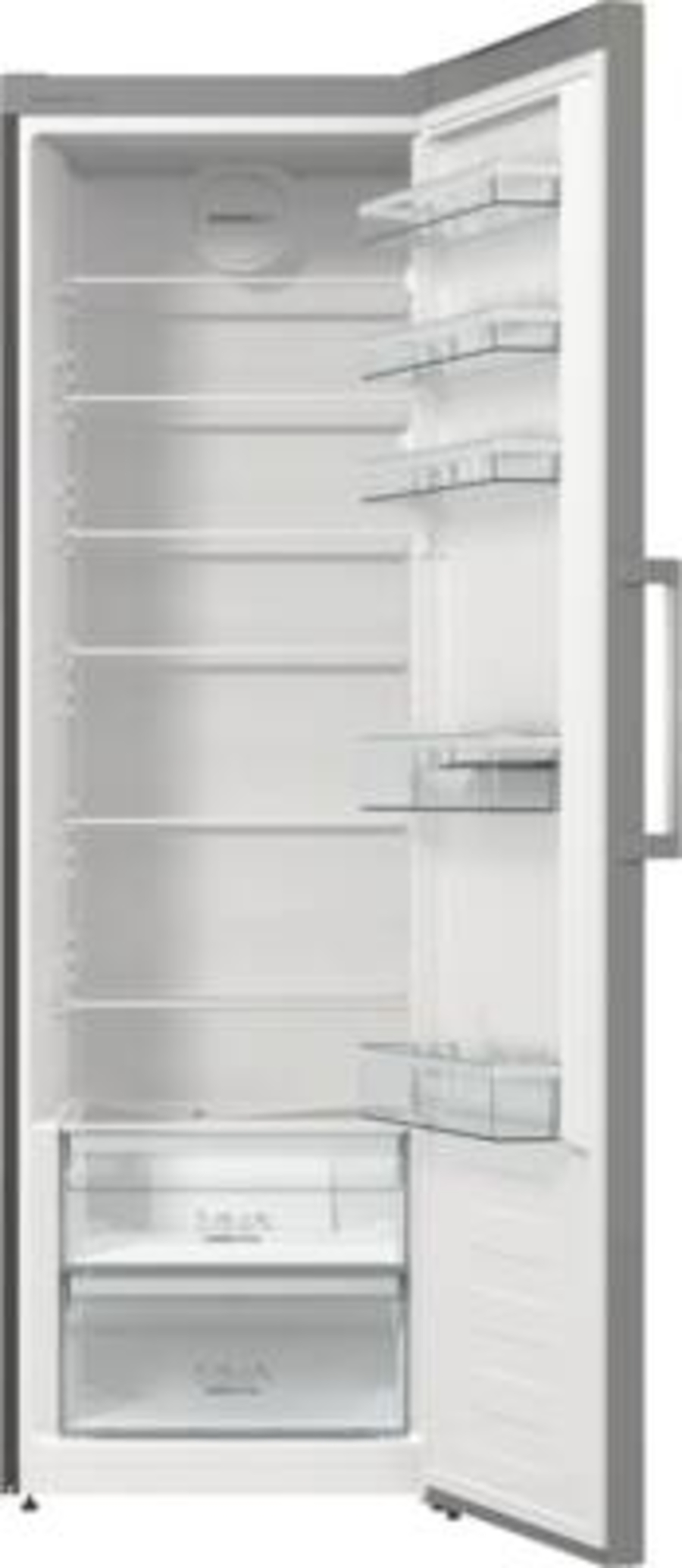 Gorenje R619EES5 Kühlschrank Stand Silber  EEK:E Gerätemaß (B x H x T): 59.5x185x66.3 cm