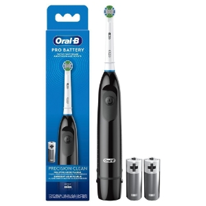 Oral-B Pro Battery Precision Clean Zahnbürste Schwarz 