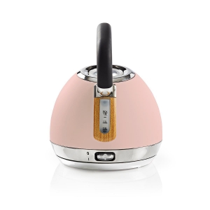 Nedis KAWK520EPK Wasserkocher 1.8 l | Soft-Touch | Pink| Um 360 Grad drehbar