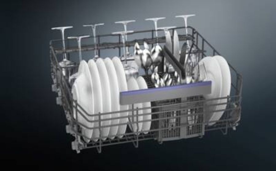 Siemens SN55ZS01BD Geschirrspüler Einbau Edelstahl teilintegriert 60 cm EEK:C