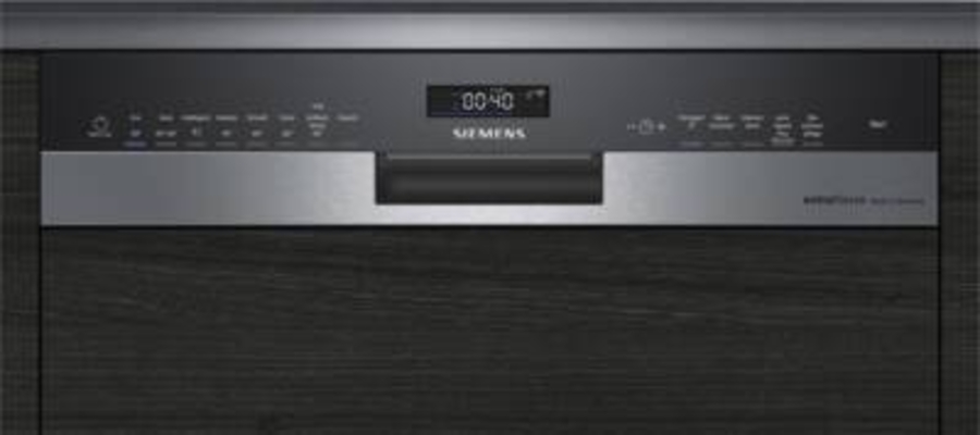 Siemens SN55ZS01BD Geschirrspüler Einbau Edelstahl teilintegriert 60 cm EEK:C