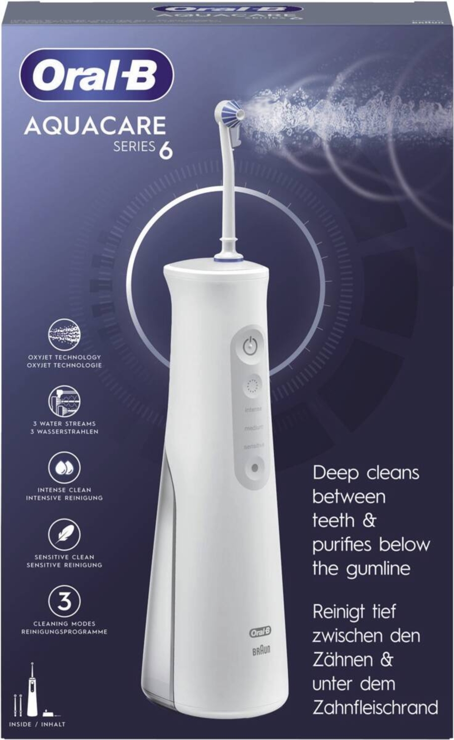 Oral-B AquaCare 6 Kabellose Munddusche 