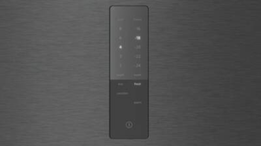 Siemens KG39N4XCF iQ500 Kühl-Gefrierkombination BlackSteel HxB:203 x 60 cm 