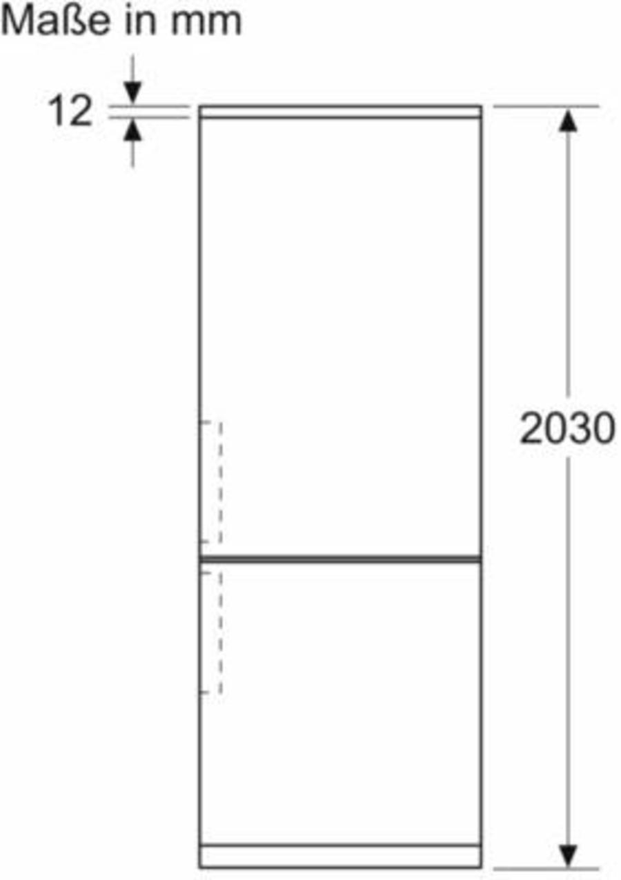 Siemens KG39N4XCF iQ500 Kühl-Gefrierkombination BlackSteel HxB:203 x 60 cm 