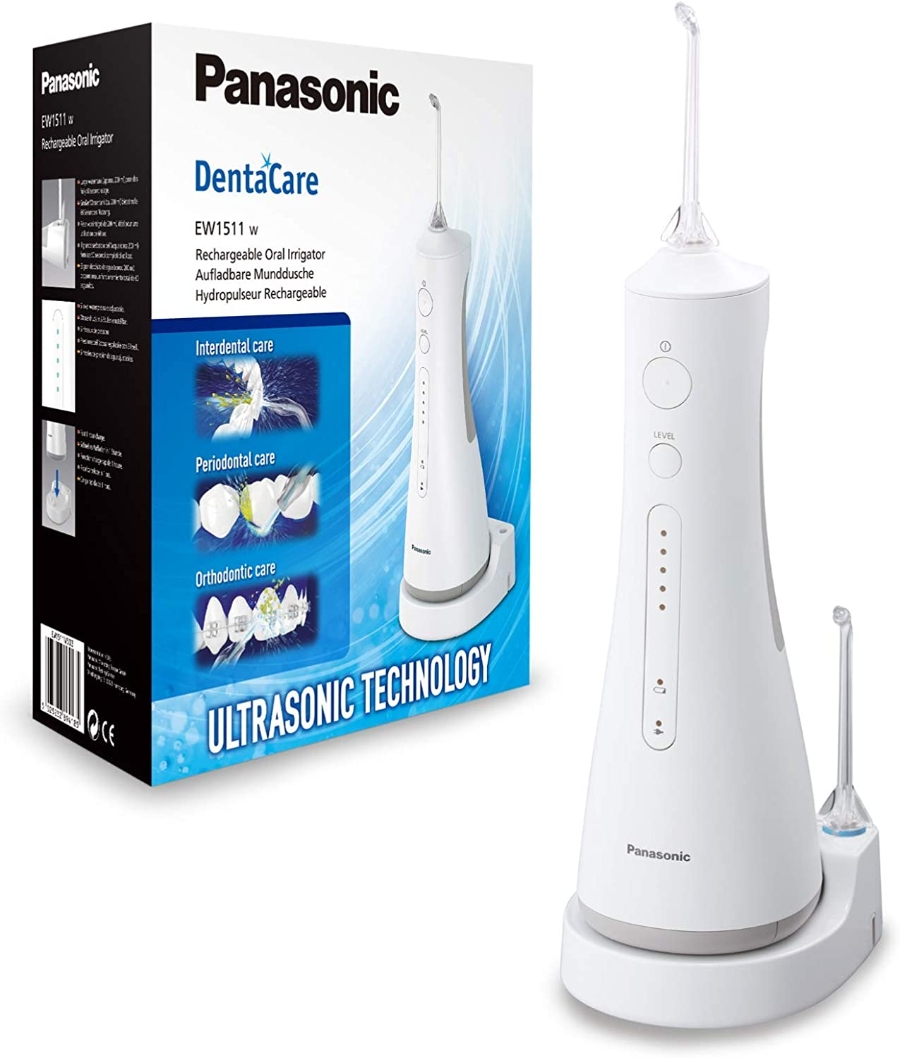 Panasonic Ultra Sonic EW1511 Munddusche  kabellose Munddusche mit Ladestation